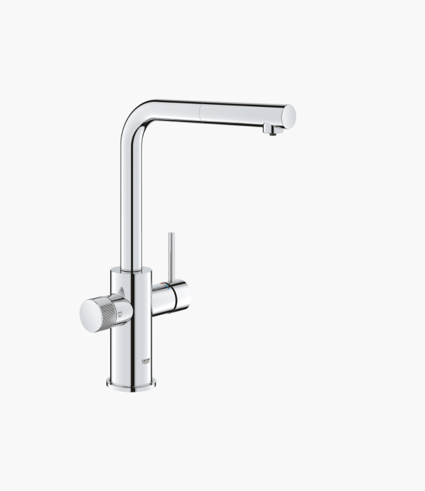 Grohe Blue Pure Minta Rubinetto Filtrante con Doccetta Estraibile Cromo