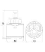 Cartuccia Ceramica n.150 Rub. Galatron