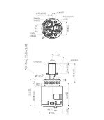 Cartuccia Ceramica n.222 Rub. Kerox Rotativa K250PC