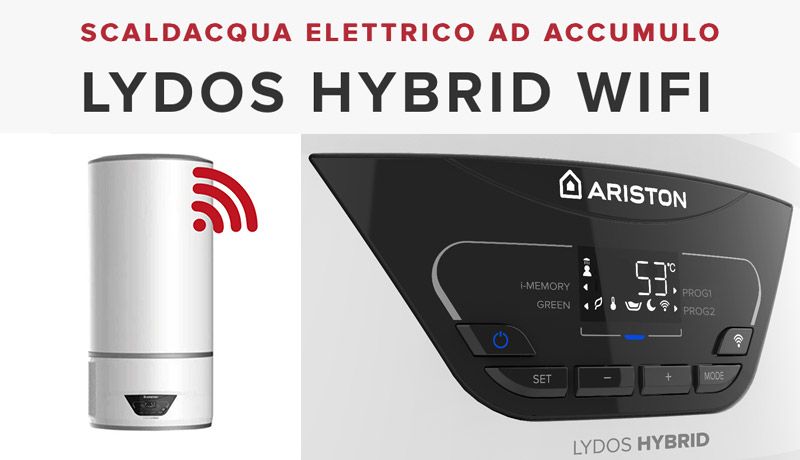 Scaldabagno Elettrico Ariston Lydos Hybrid WiFi