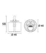 Cartuccia Ceramica n.054 Rub. Ideal Standard 960500